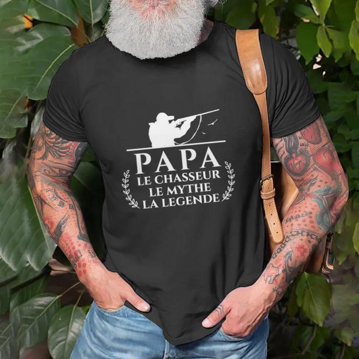 Papa Jäger Mythos Legende T-Shirt, Geschenk für Jagdliebhaber Geschenke für alte Männer