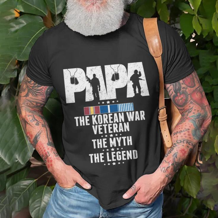 Korean Gifts, Papa The Man Myth Legend Shirts