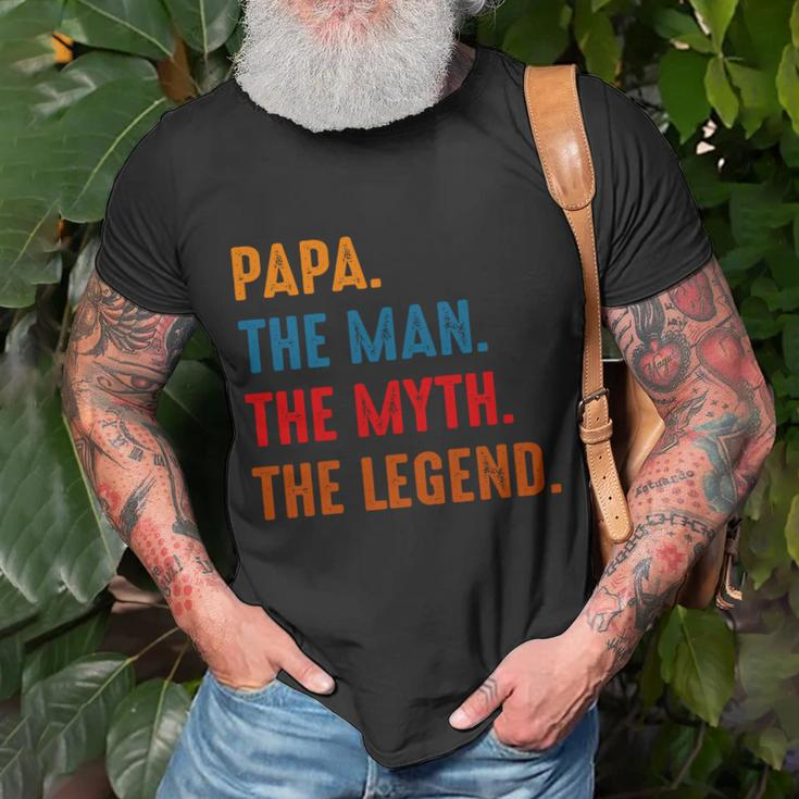 Best Dad Gifts, Papa The Man Myth Legend Shirts