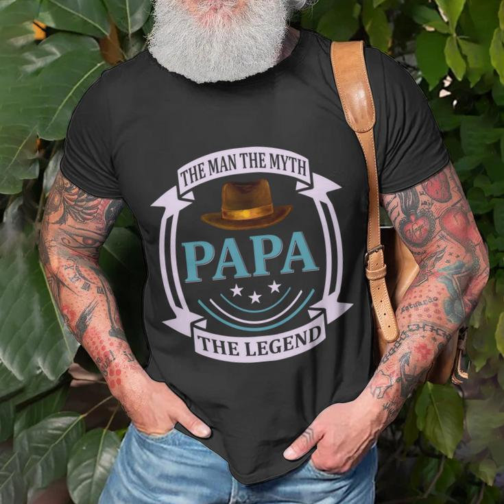 Cool Dad Gifts, Papa The Man Myth Legend Shirts