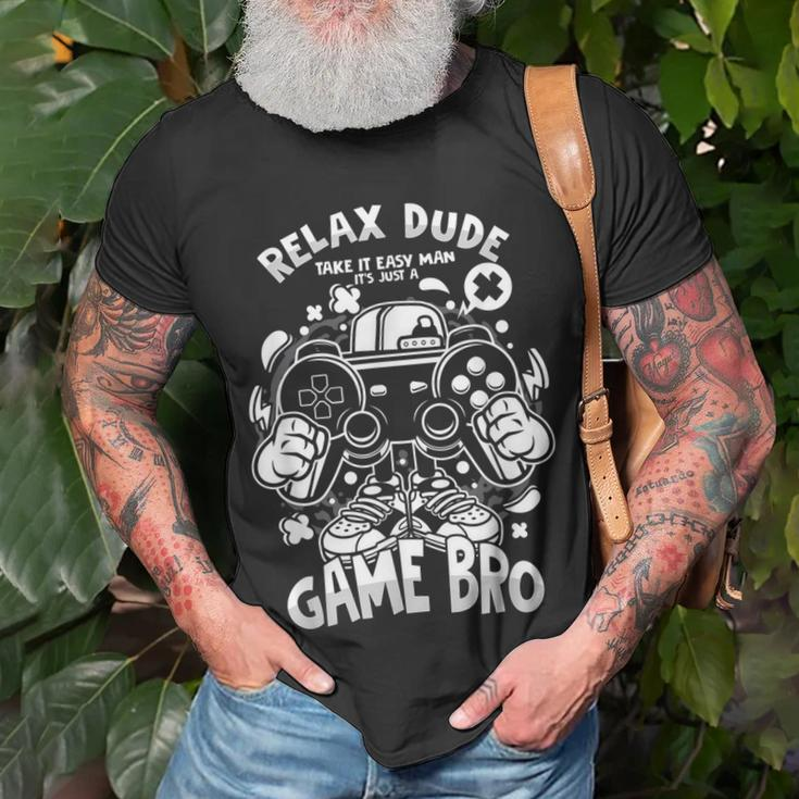 Pc Computer Konsole Entspann Dich Spiel Freund Game T-Shirt Geschenke für alte Männer