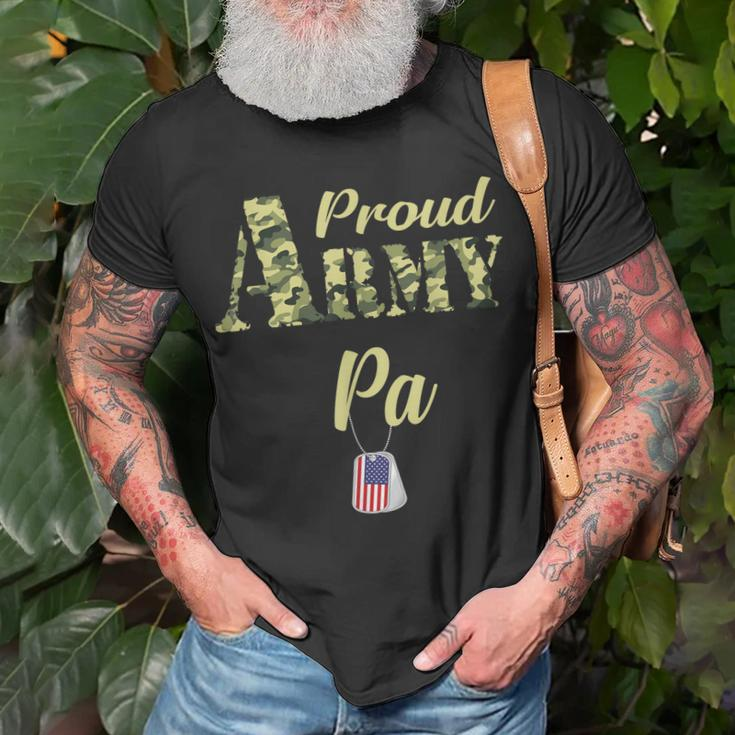 Proud Army Pa Military Pride Gift For Mens Unisex T-Shirt Gifts for Old Men