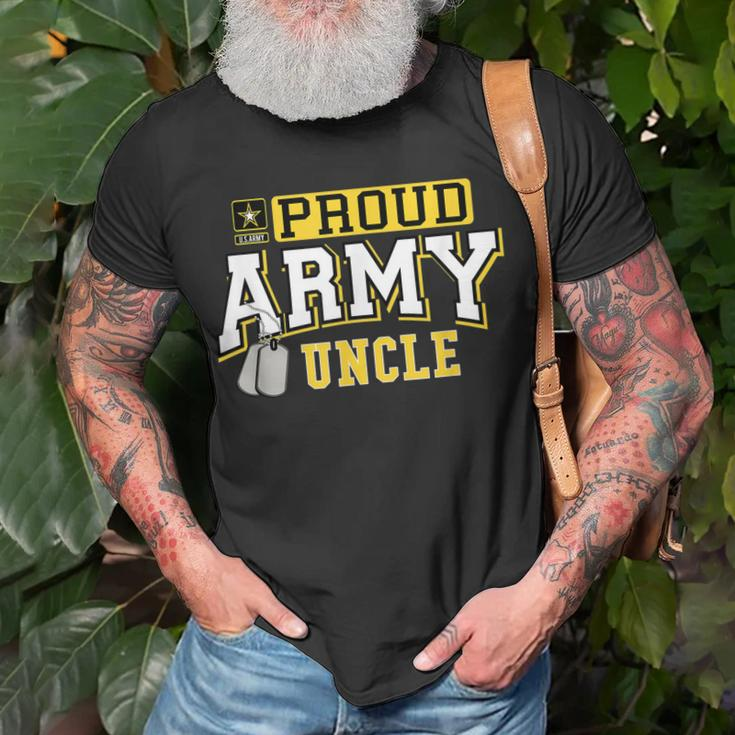 Proud Army Uncle Military PrideUnisex T-Shirt Gifts for Old Men