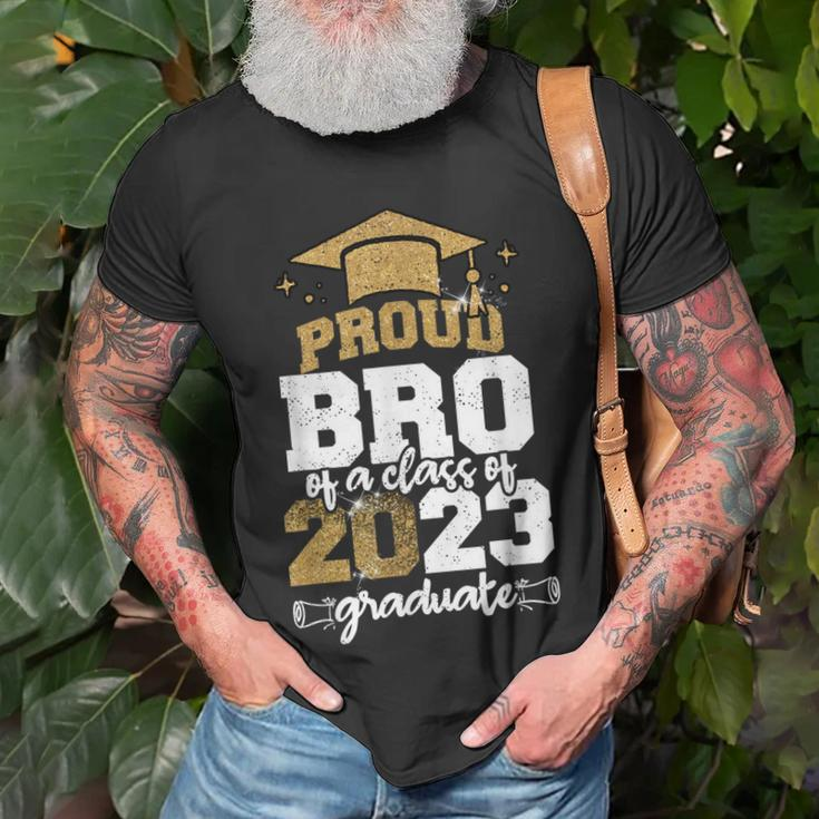 Proud Bro Of A Class Of 2023 Graduate Unisex T-Shirt Gifts for Old Men