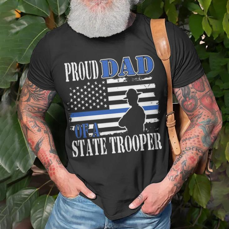Proud Dad Of A Police Officer V2 Unisex T-Shirt Gifts for Old Men