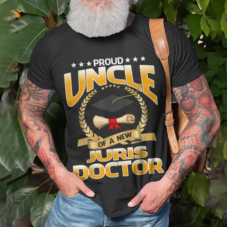 Proud Uncle Of A New Juris Doctor Unisex T-Shirt Gifts for Old Men