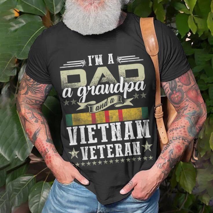 Proud Vietnam Veteran Flag & Military Veterans Day Veteran T-Shirt Gifts for Old Men