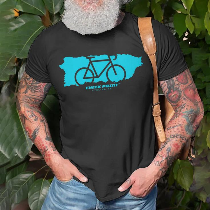 Puerto Rico Bike Cycling Unisex T-Shirt Gifts for Old Men