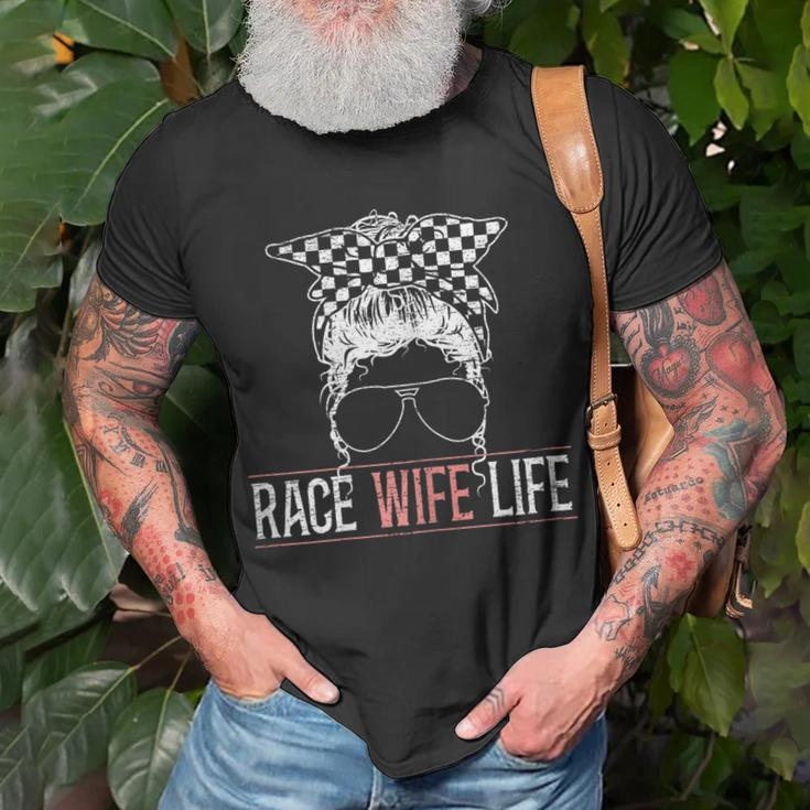 Race Wife Life Motorsport Circuit Racing Car Race Gift For Womens Unisex T-Shirt Gifts for Old Men