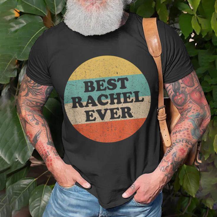 Rachel Name Perfect For People And Friends Named Rachel Unisex T-Shirt Gifts for Old Men