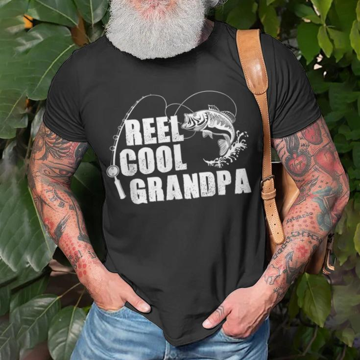 https://i2.cloudfable.net/styles/735x735/8.58/Black/reel-cool-grandpa-fishing-gifts-for-dad-or-grandpa-unisex-t-shirt-20230326161107-xswdu10s.jpg
