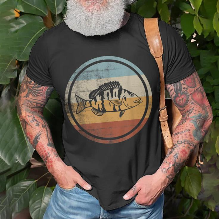 Retro Vintage Angeln Fisch Pigfish T-Shirt Geschenke für alte Männer