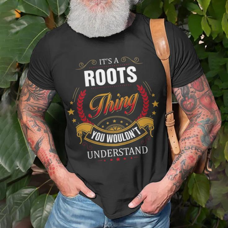 Roots Shirt Family Crest Roots Roots Clothing Roots Tshirt Roots Tshirt Gifts For The Roots Unisex T-Shirt Gifts for Old Men