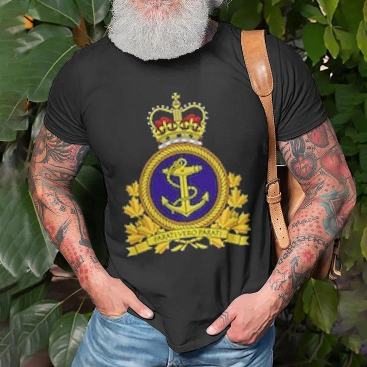 Royal Canadian Navy Rcn Military Armed Forces Unisex T-Shirt Gifts for Old Men