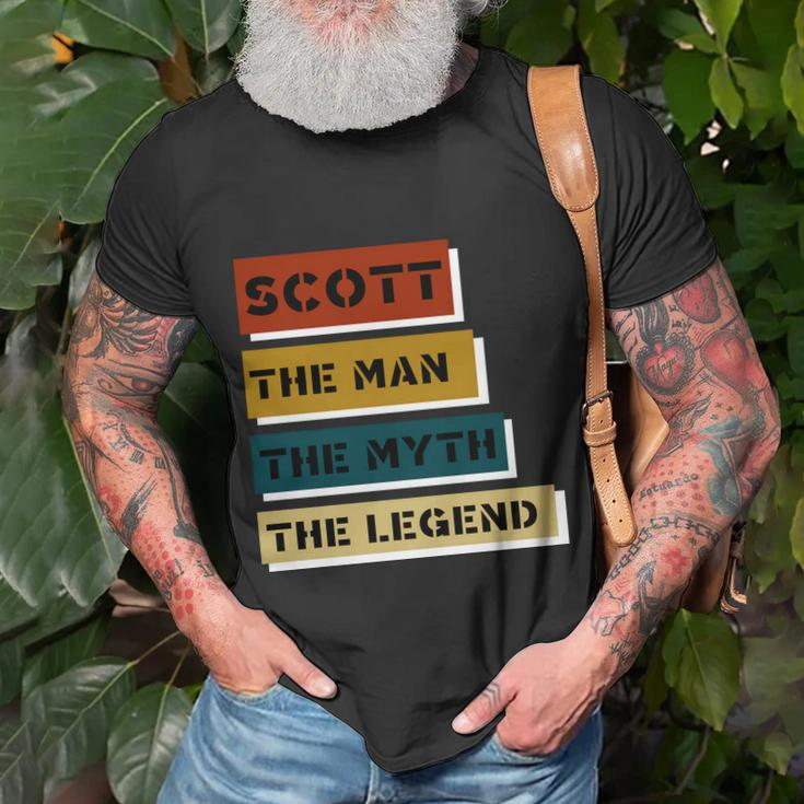 Retro Vintage Gifts, Papa The Man Myth Legend Shirts