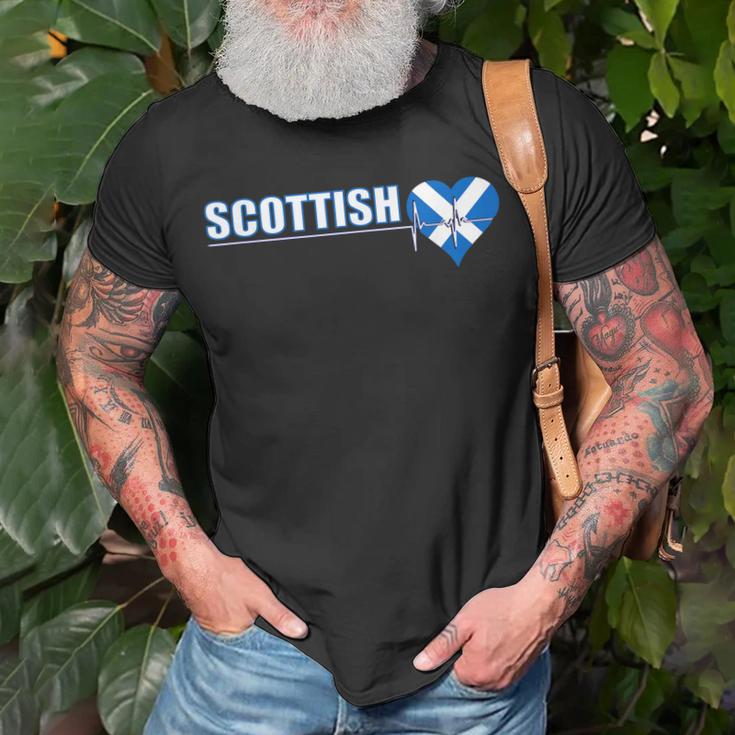 Scottish Culture Family Roots Heartbeat Scotland Citizen T-shirt - Seseable