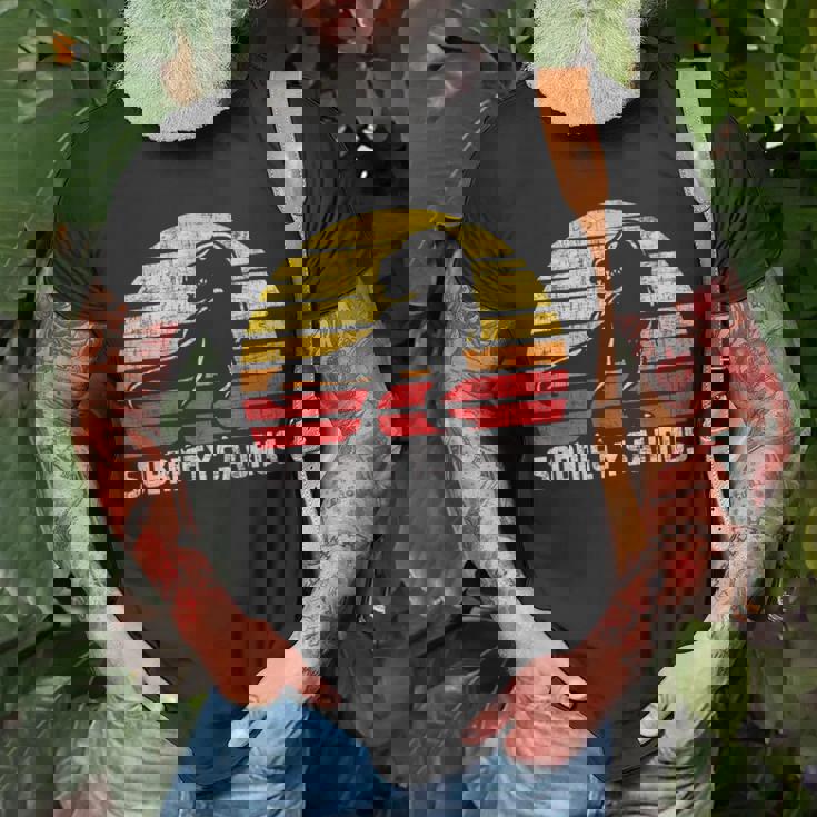 Sobrietysaurus - Sober Sobriety Anniversary Recovery Aa Na Unisex T-Shirt Gifts for Old Men