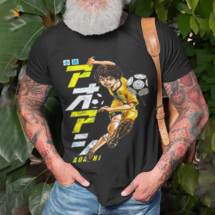 Soccer Manga Aoashi Anime Unisex T-Shirt Gifts for Old Men