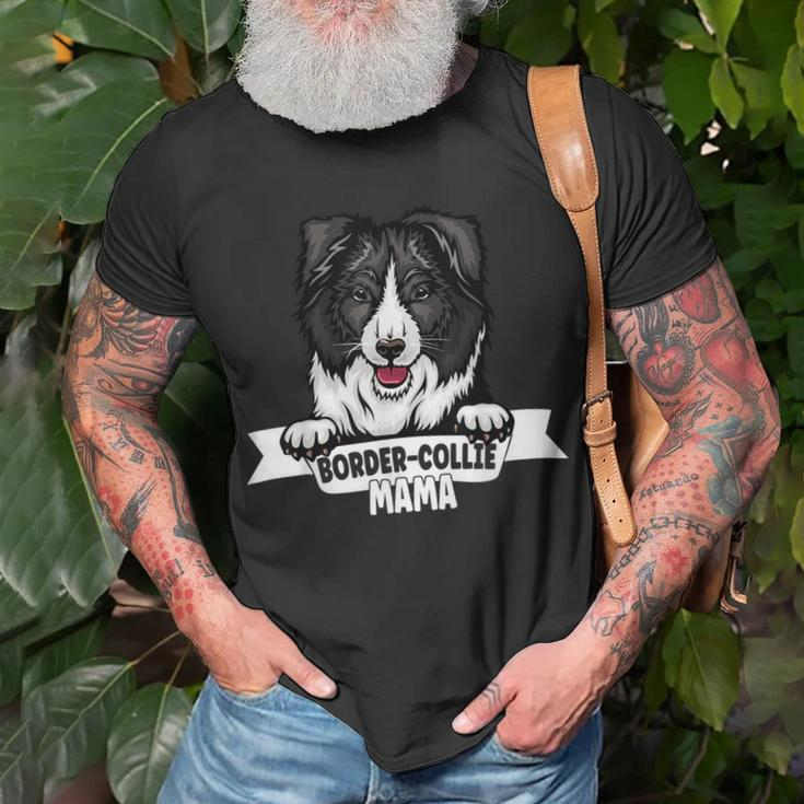 Stolze Border-Collie Mama Für Alle Border Collie Mamas T-Shirt Geschenke für alte Männer