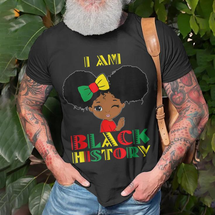 I Am The Strong African Queen Girl Pretty Black And Educated T-Shirt Gifts for Old Men