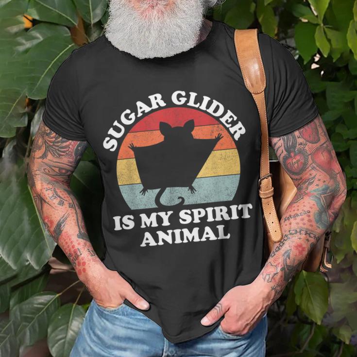 Sugar Glider Is My Spirit Animal Süßer Tierliebhaber T-Shirt Geschenke für alte Männer