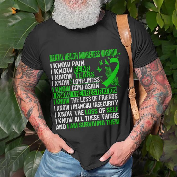 Mental Health Awareness Support Mental Health Awareness Warrior T-shirt ...