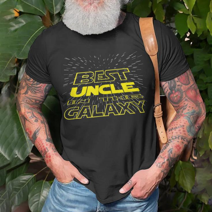 The Best Uncle In The Galaxy Family Unisex T-Shirt Gifts for Old Men