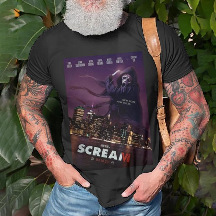 The Horror City Scream 6 Unisex T-Shirt Gifts for Old Men