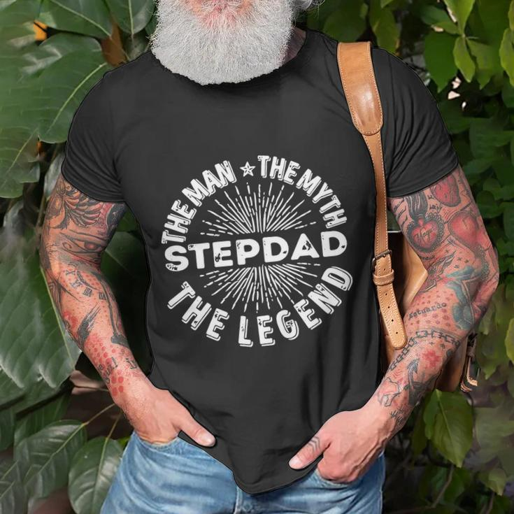 Stepdad Gifts, Papa The Man Myth Legend Shirts
