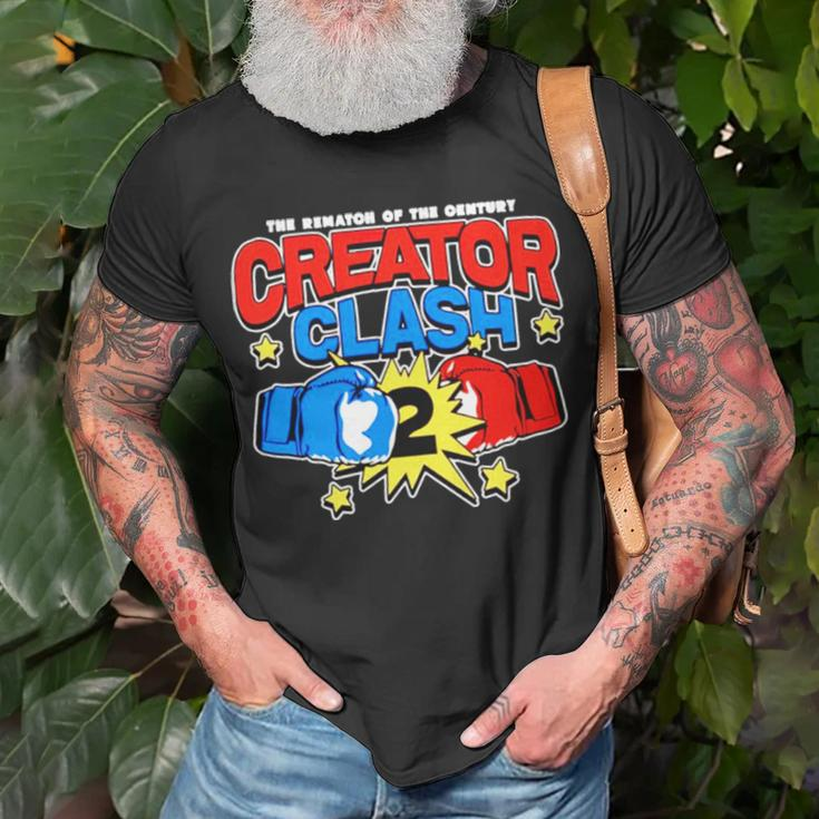 The Rematch Of The Century Creator Clash Unisex T-Shirt Gifts for Old Men