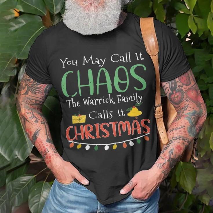 The Warrick Family Name Gift Christmas The Warrick Family Unisex T-Shirt Gifts for Old Men