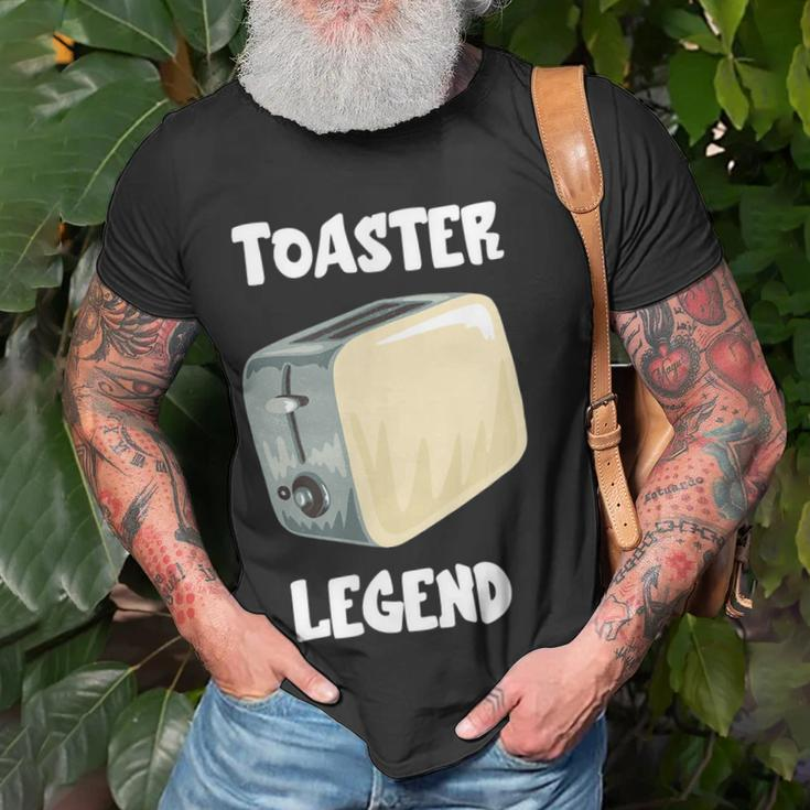 Toaster Legend T-Shirt für Brot- und Toastliebhaber, Frühstücksidee Geschenke für alte Männer