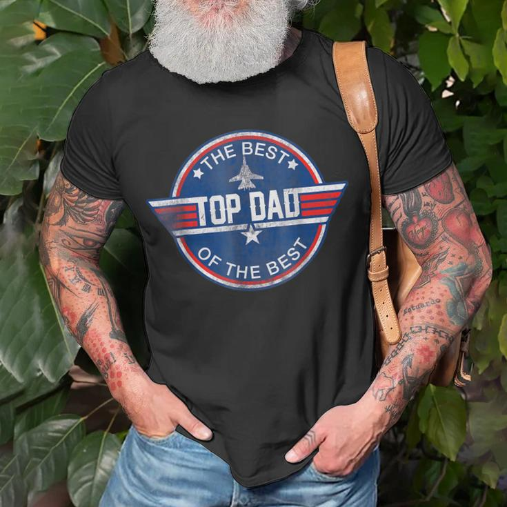 Top Dad The Best Of The Best Cool 80S 1980S Fathers Day Unisex T-Shirt Gifts for Old Men