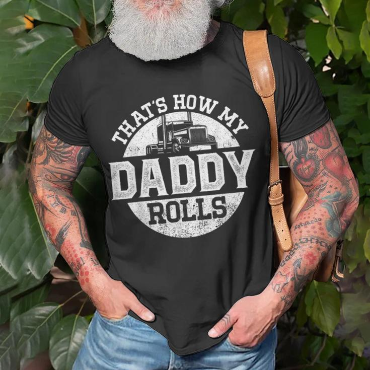 Trucker Truck Driver Dad Son Daughter Vintage Thats How My T-Shirt Gifts for Old Men