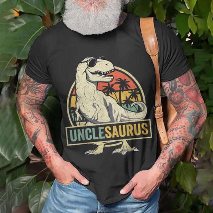 Unclesaurus T Rex Dinosaur Uncle Saurus Family Matching Unisex T-Shirt ...
