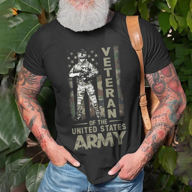 United States Army Veteran Veterans Day Unisex T-Shirt Gifts for Old Men