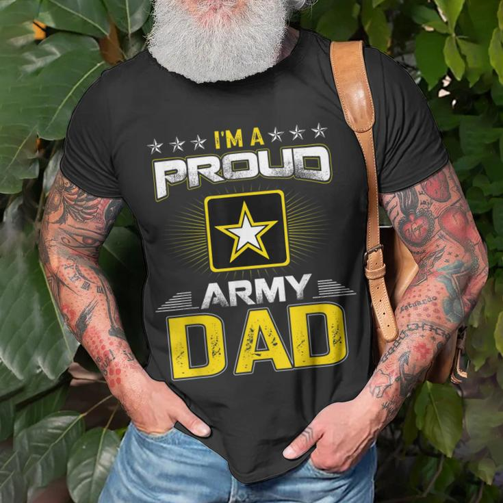Us Army Proud Us Army Dad Military Veteran Pride Unisex T-Shirt Gifts for Old Men