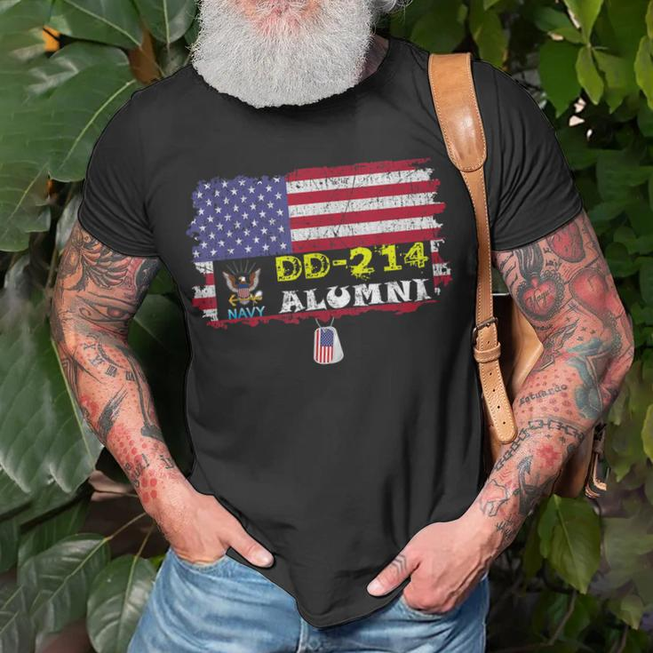 Us Navy Dd214 Gift Veteran Navy Dd214 Retired Military Unisex T-Shirt Gifts for Old Men