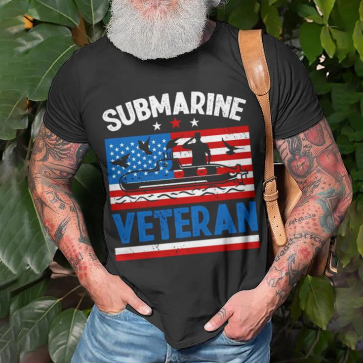 Us Submariner Veteran Submarine Day Unisex T-Shirt Gifts for Old Men