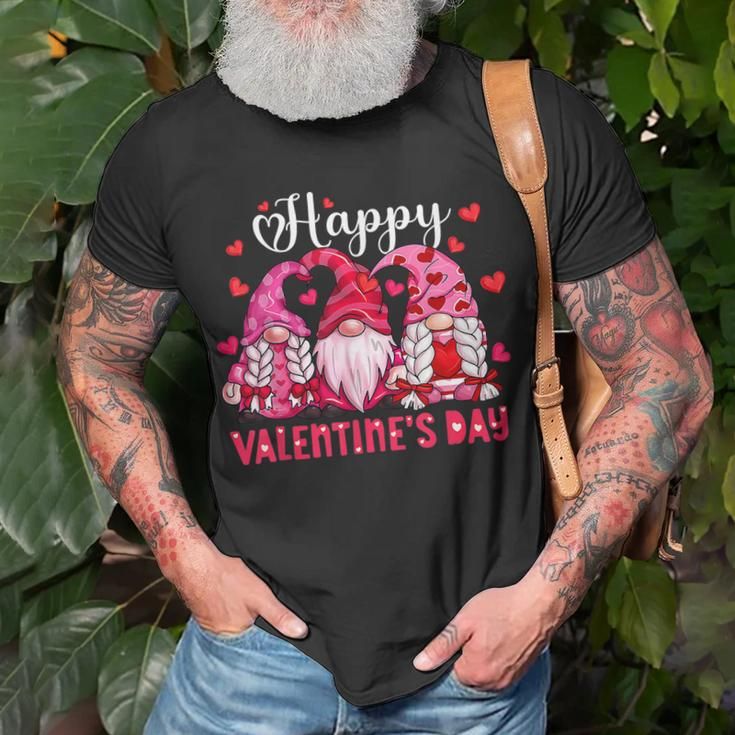 Valentine Gnome Love Valentines Day Gnomes Friends Squad T-Shirt Gifts for Old Men