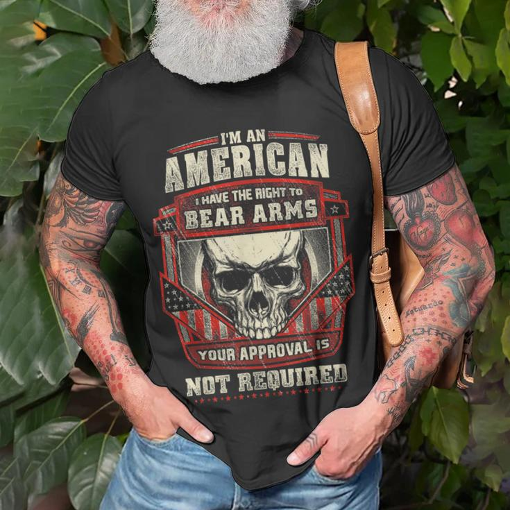 I Am Veteran Ex-Army Served Sacrificed Respect Veteran T-Shirt Gifts for Old Men