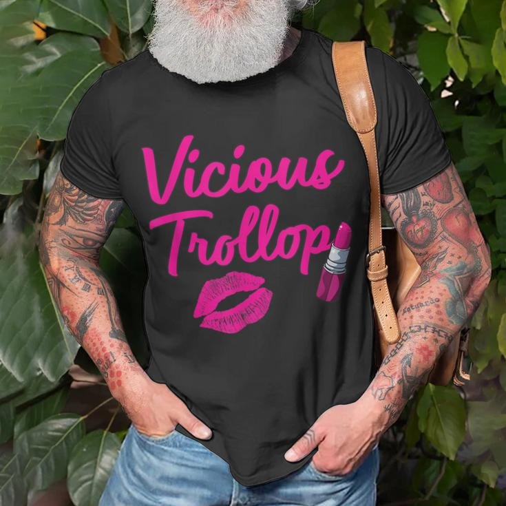Vicious Trollop Lipstick Png T-shirt Gifts for Old Men