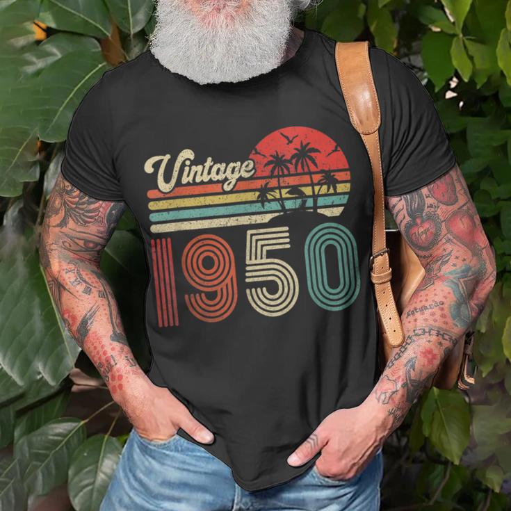 Vintage 1950 T-Shirt zum 73. Geburtstag für Frauen und Männer Geschenke für alte Männer