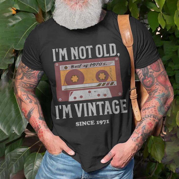 Vintage 1971 T-Shirt, Retro Geburtstagsdesign für Männer & Frauen Geschenke für alte Männer