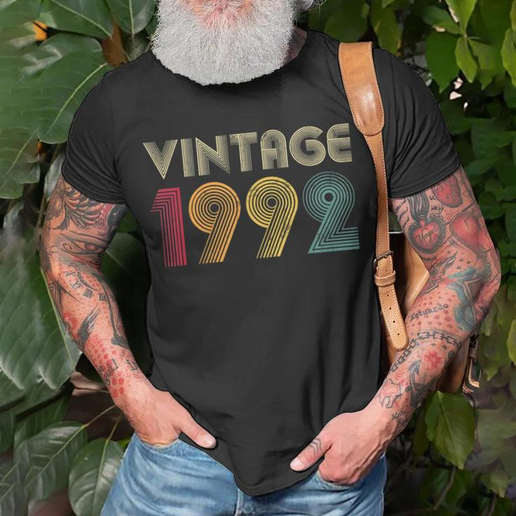 Vintage 1992 30Th Birthday Retro 30 Years Old T-Shirt Gifts for Old Men