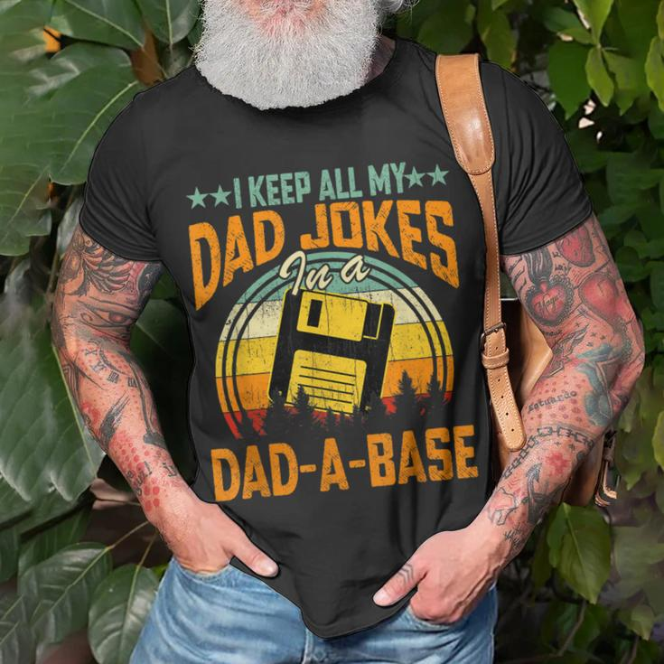Vintage Dad-A-Base T-Shirt, Witzige Sprüche für Väter Geschenke für alte Männer