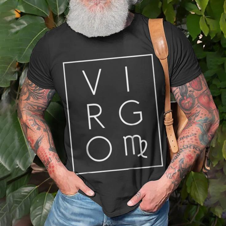 Virgo Shirt Zodiac Sign Astrology Tshirt Birthday Gift Unisex T-Shirt Gifts for Old Men