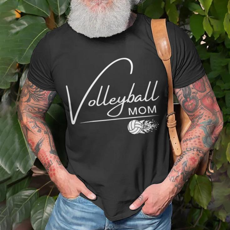 Volleyball Mom Volleyball Mama Graphic Gift For Womens Unisex T-Shirt Gifts for Old Men
