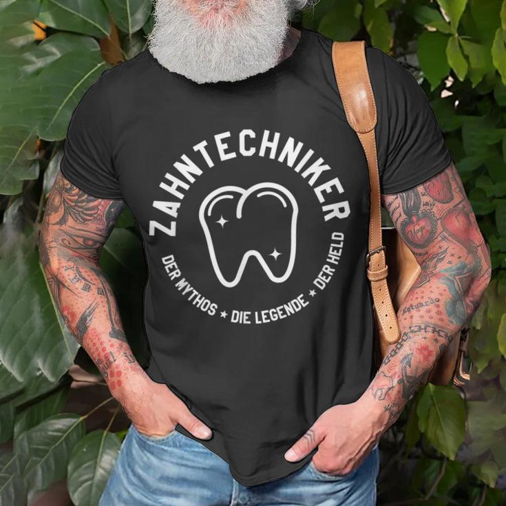 Zahntechniker Mythos Legende Held T-Shirt für Herren V3 Geschenke für alte Männer