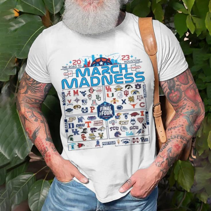 2023 Men’S Basketball March Madness Field Of 68 Group Unisex T-Shirt Gifts for Old Men
